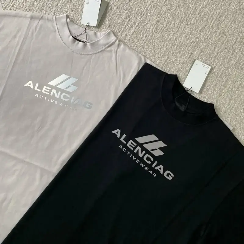 Balenciaga Activewear T-Shirts — black colorway — Joyagoo Spreadsheet photo
