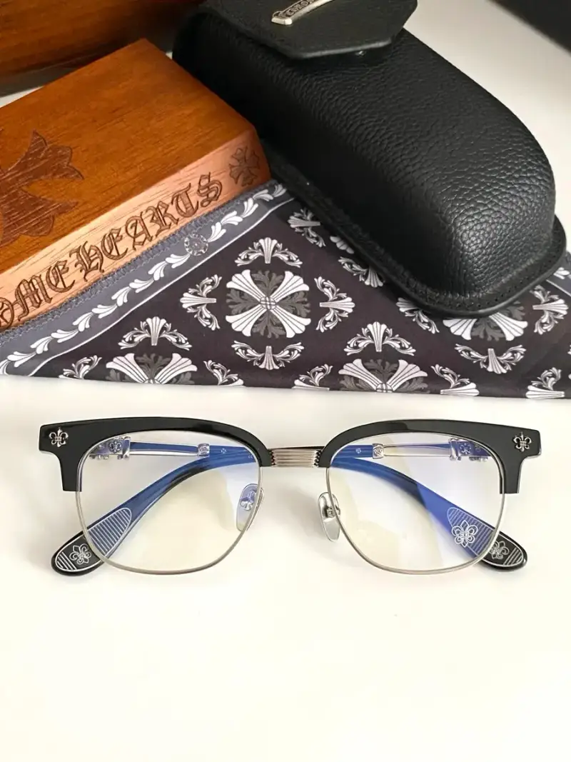 Chrome Hearts Sunglasses — Black Silver colorway — Joyagoo Spreadsheet photo