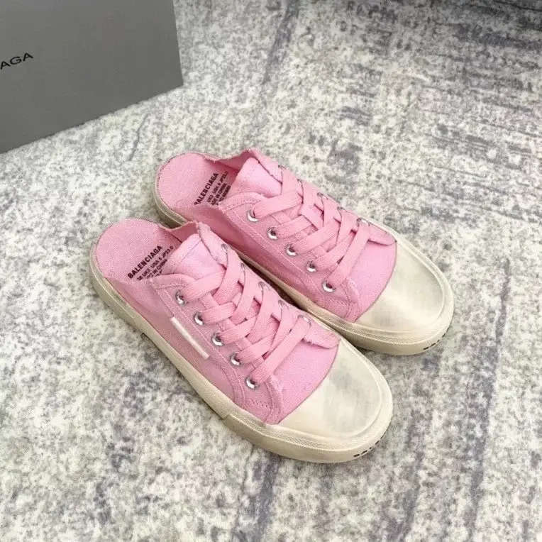Balenciaga Paris Shoes — Pink half trailer colorway — Joyagoo Spreadsheet photo