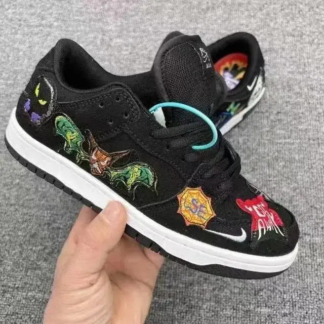 Dunk SB Court Purple Shoes — Hundred Ghost Night Walk colorway — Joyagoo Spreadsheet photo