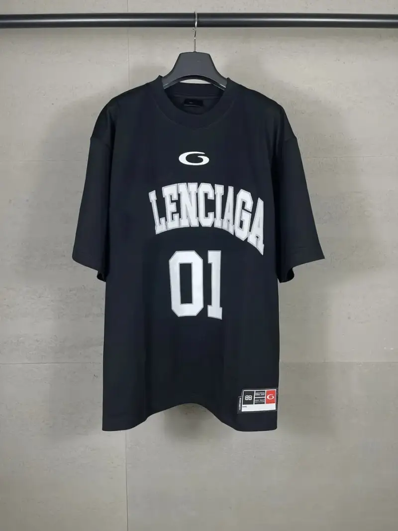 Balenciaga Basketball T-Shirt — Black Blue colorway — Joyagoo Spreadsheet photo