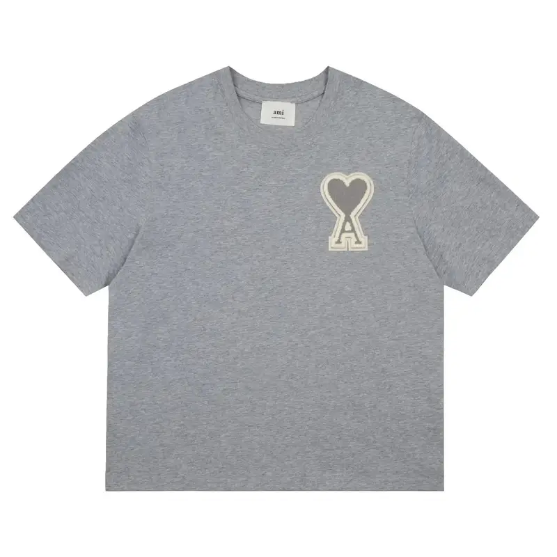 Ami Paris T-Shirts With Big Logo — grey colorway — Joyagoo Spreadsheet photo