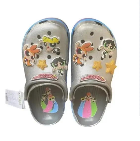 Minecraft x Crocs Shoes — Powerpuff Girls Grey colorway — Joyagoo Spreadsheet photo