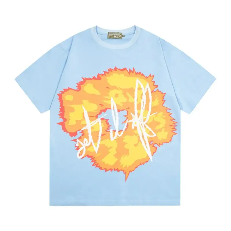 Denim Tears x Offset T-Shirt — Blue offset album co-name colorway — Joyagoo Spreadsheet photo