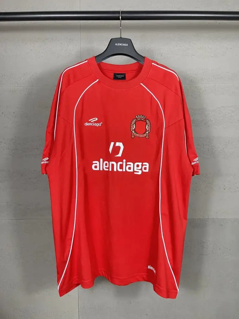 Balenciaga Soccer Jersyes (all colorways) — red colorway — Joyagoo Spreadsheet photo