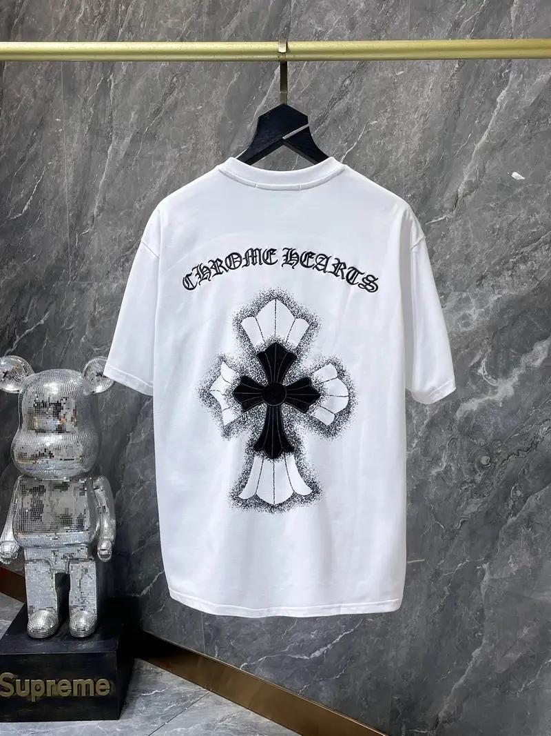 Chrome Hearts Leather Tee — 8788 White colorway — Joyagoo Spreadsheet photo