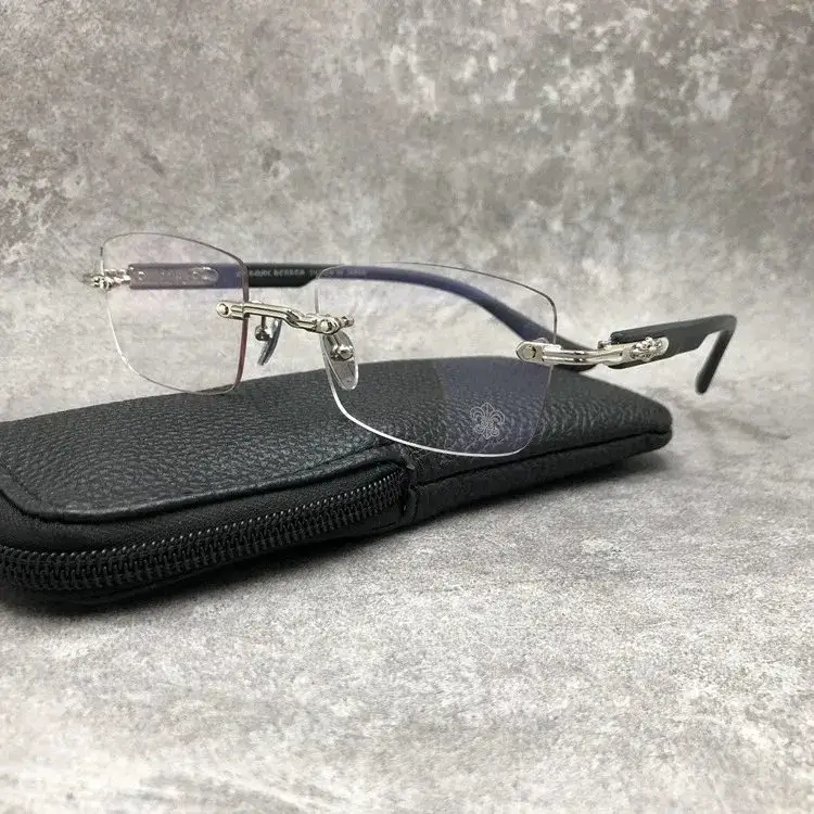 Chrome Hearts Sunglasses — Silver frame/black legs colorway — Joyagoo Spreadsheet photo