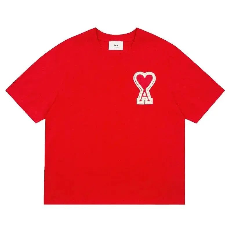 Ami Paris T-Shirts With Big Logo — Big Red colorway — Joyagoo Spreadsheet photo