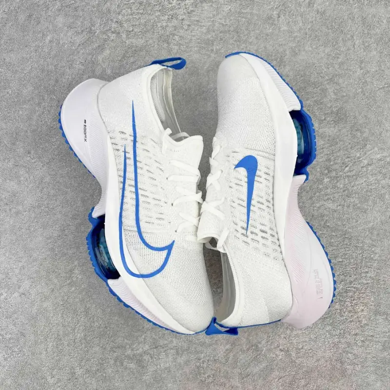 Nike Air ZoomX AlphaFly NEXT% 2 — Blue and white colorway — Joyagoo Spreadsheet photo