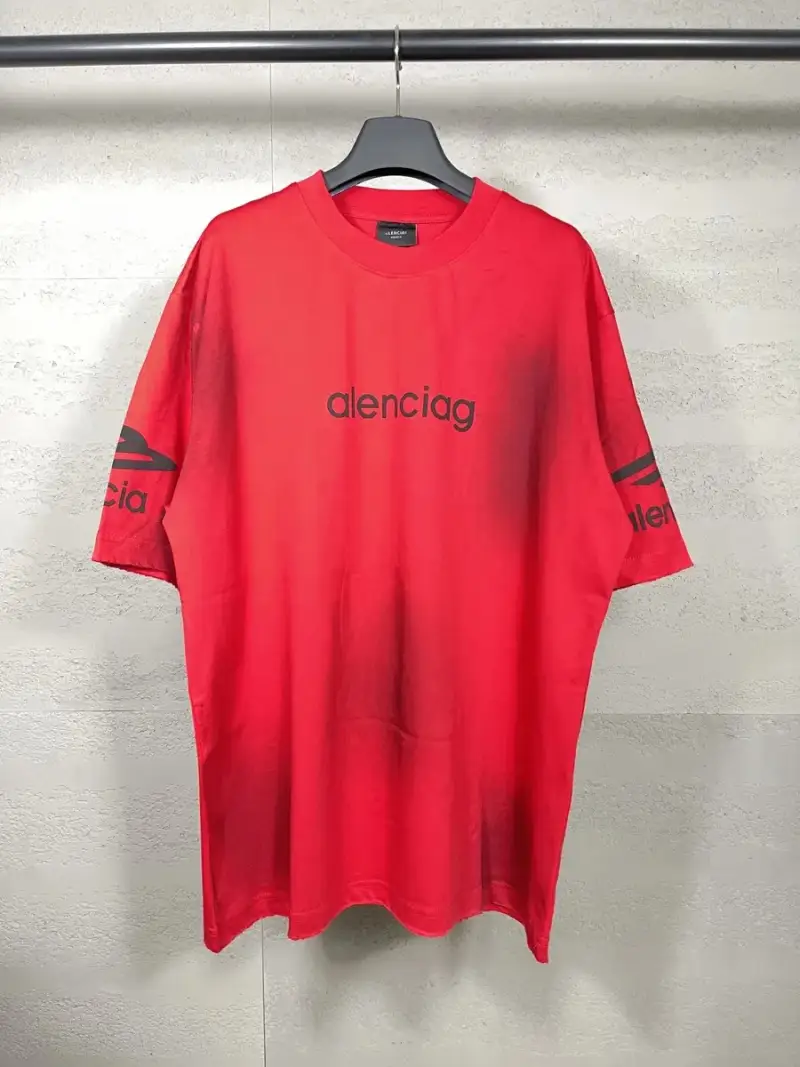 Balenciaga Sporty T-Shirt — Red colorway — Joyagoo Spreadsheet photo