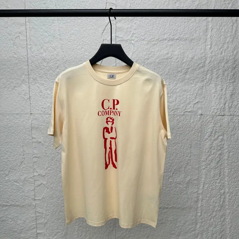 CP Company Logo T-Shirt — 9013 apricot colorway — Joyagoo Spreadsheet photo