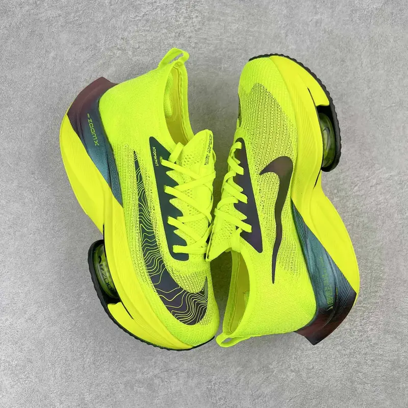 Nike Air ZoomX AlphaFly NEXT% 2 — fluorescent black green colorway — Joyagoo Spreadsheet photo