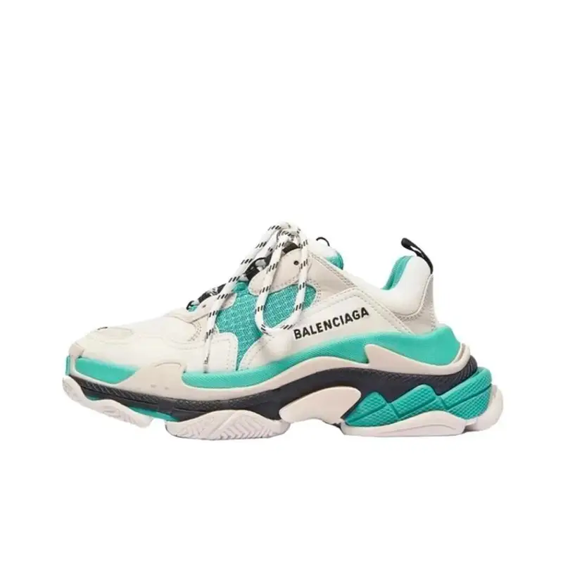 Balenciaga 3S White Shoes — white jade colorway — Joyagoo Spreadsheet photo
