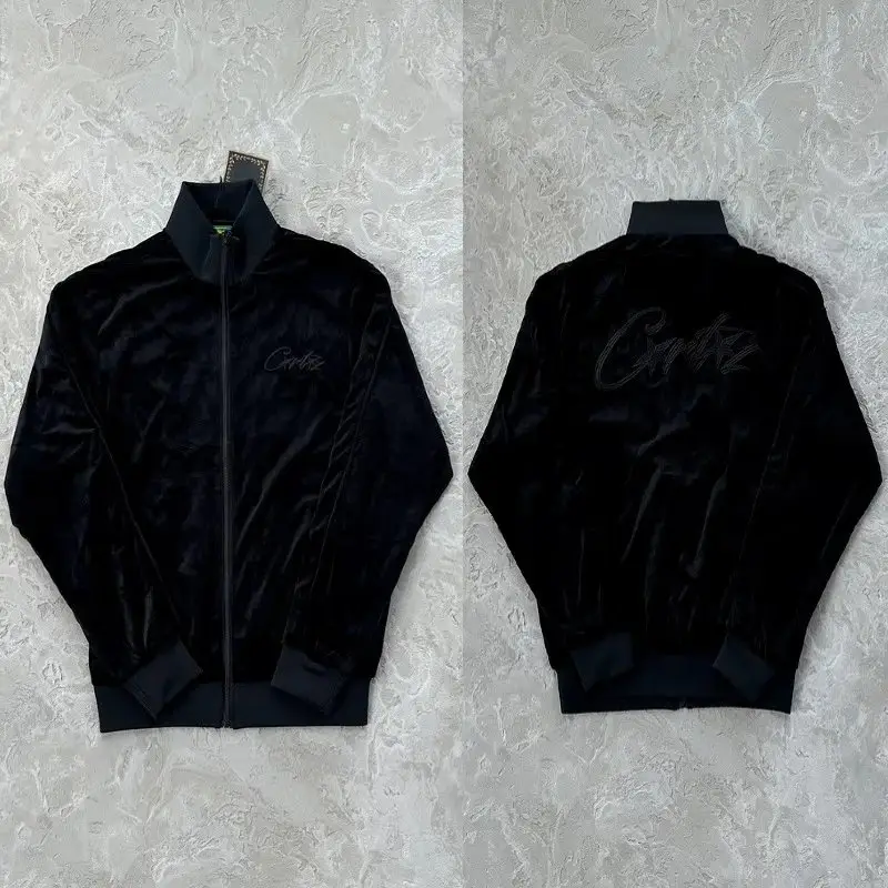 Corteiz Tracksuit Top — Black-label black jacket colorway — Joyagoo Spreadsheet photo