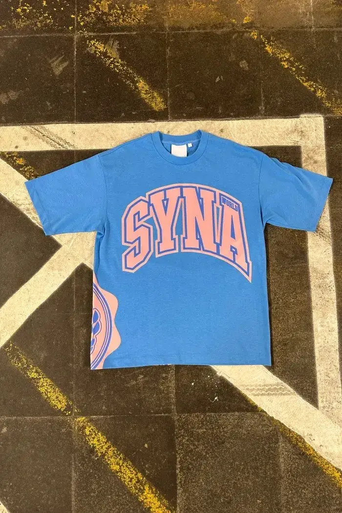 syna world Tees — SYTX33 Blue colorway — Joyagoo Spreadsheet photo