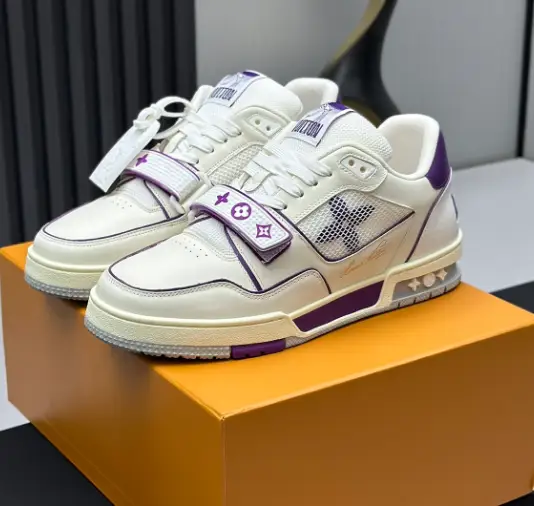 Louis Vuitton Trainer Beige White — 12 colorway — Joyagoo Spreadsheet photo