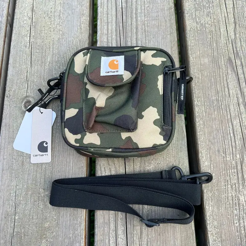 Carhartt and Patagonia Bags — Pull bone square bag: green camouflage colorway — Joyagoo Spreadsheet photo