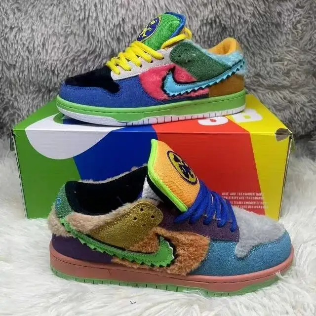 Dunk SB Court Purple Shoes — Dancing Bear colorway — Joyagoo Spreadsheet photo