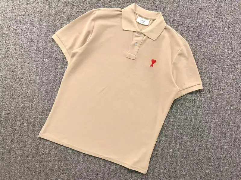Ami Paris Polo — khaki CY116 colorway — Joyagoo Spreadsheet photo