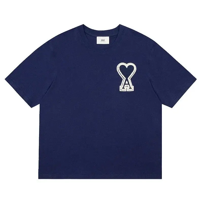Ami Paris T-Shirts With Big Logo — navy blue colorway — Joyagoo Spreadsheet photo