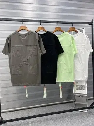 Off-White Scratch T-Shirt — Green colorway — Joyagoo Spreadsheet photo