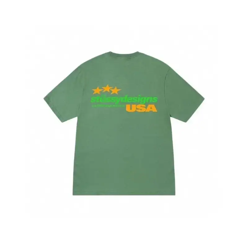 Stussy Tees — 01 Green colorway — Joyagoo Spreadsheet photo