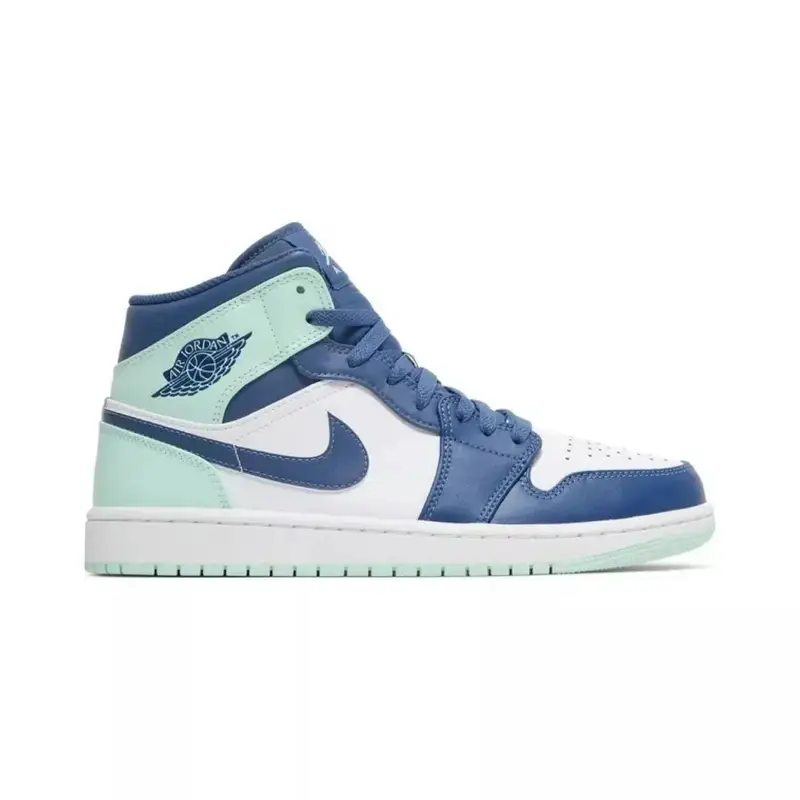 Jordan 1 Mid Shoes — Mystic Navy Mint Foam colorway — Joyagoo Spreadsheet photo