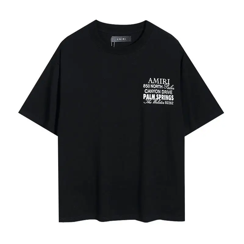 Amiri T-Shirts — 2009 Black colorway — Joyagoo Spreadsheet photo