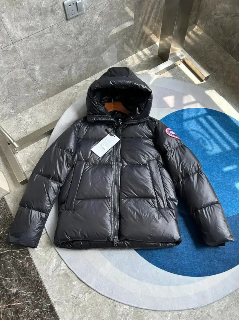 Canada Goose Crofton Puffy Black Badge — Black Red Label colorway — Joyagoo Spreadsheet photo