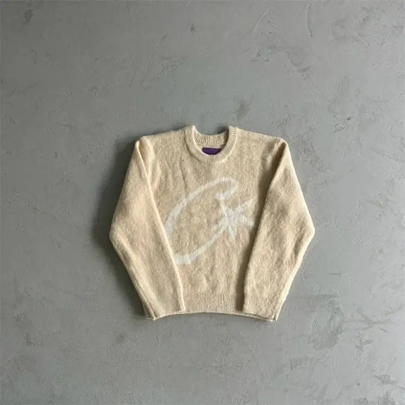 Corteiz Knit Sweater — Big C Beige Sweater colorway — Joyagoo Spreadsheet photo