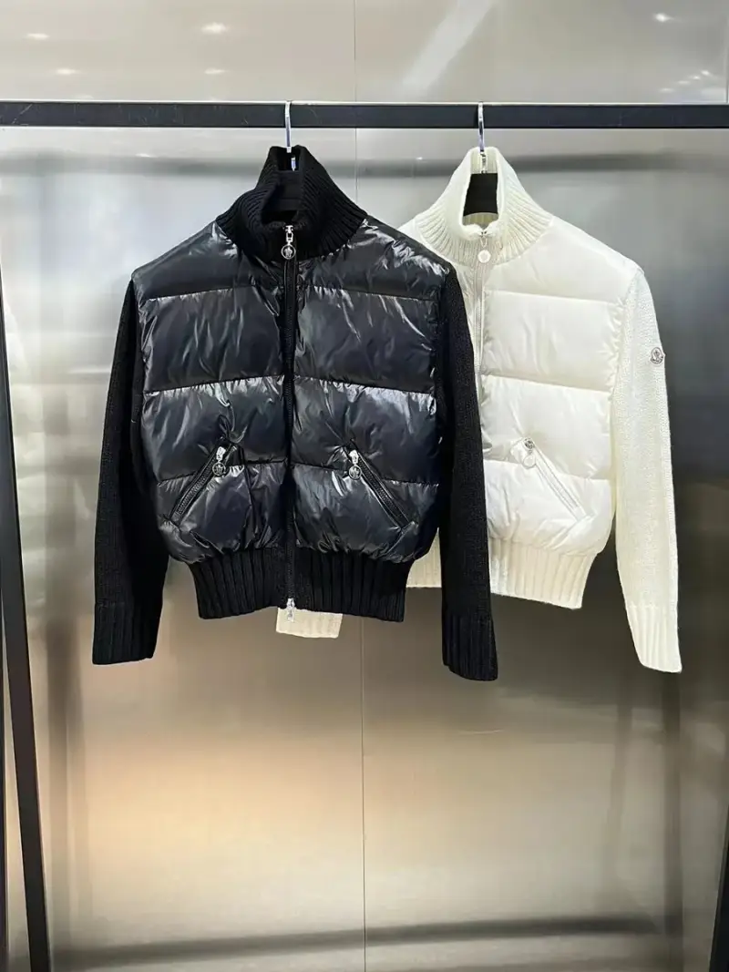 Moncler Wool Puffer Cardigan — Black colorway — Joyagoo Spreadsheet photo