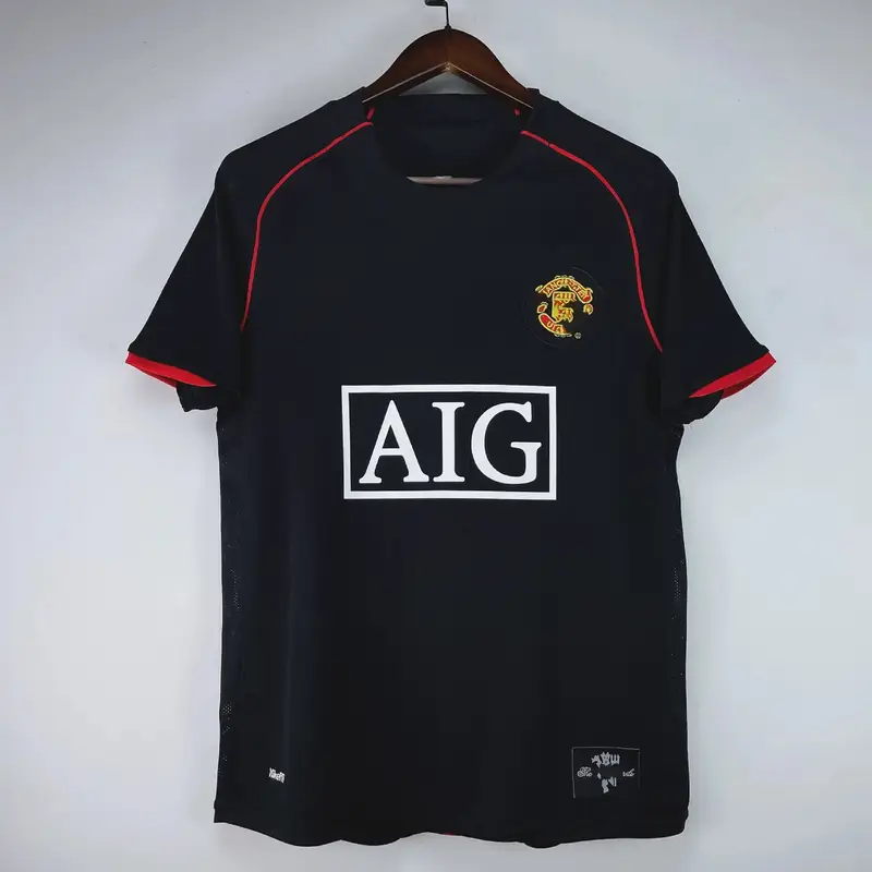 China Jersey 2018 — 07-08 Manchester United away black colorway — Joyagoo Spreadsheet photo