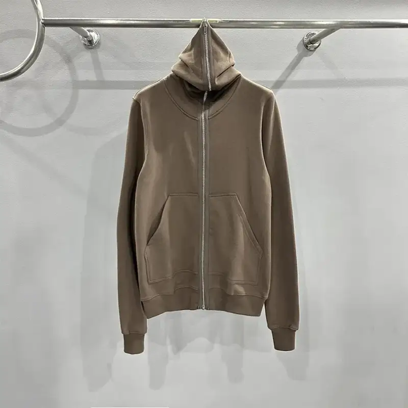 Rick Owens Full Zip Hoodie — grey colorway — Joyagoo Spreadsheet photo