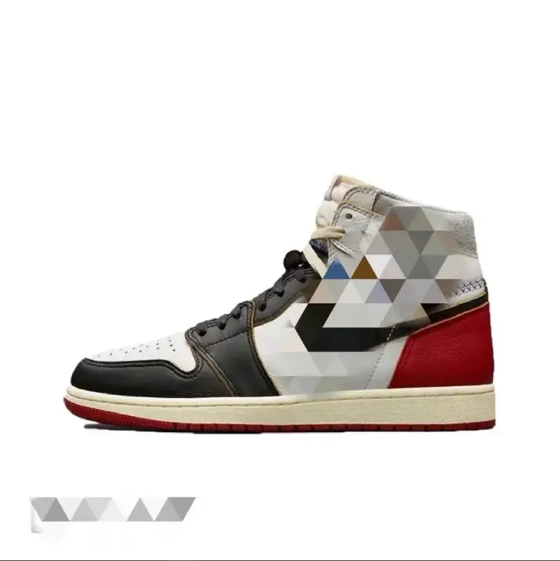 Jordan 1 Union Black Toe — Union Co branded Black Red colorway — Joyagoo Spreadsheet photo