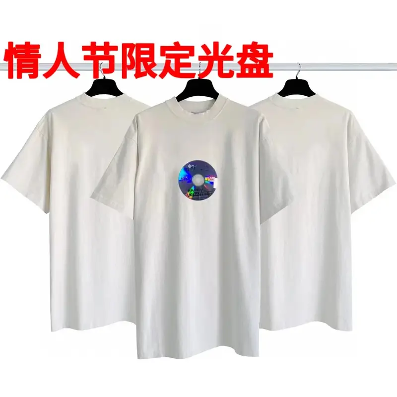 Balenciaga Tees — Valentine's Day Limited Disc White colorway — Joyagoo Spreadsheet photo
