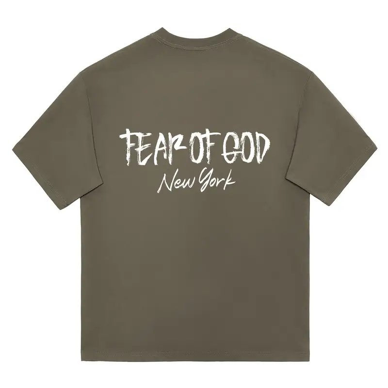 Fear Of God T-shirts — Brown is too large colorway — Joyagoo Spreadsheet photo
