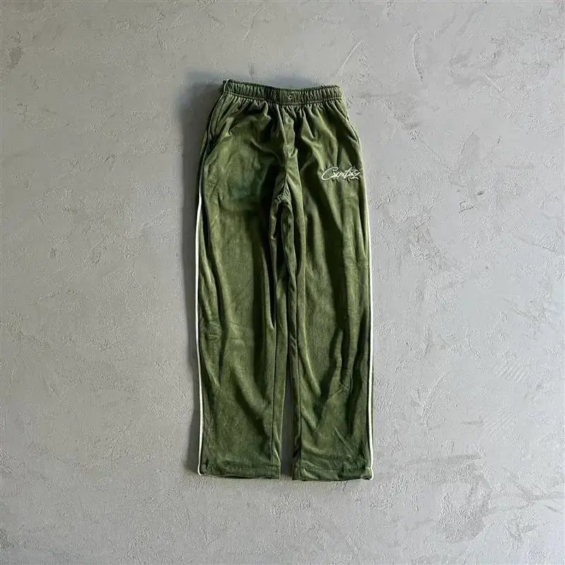 Corteiz Tracksuit Top — Green velvet trousers colorway — Joyagoo Spreadsheet photo