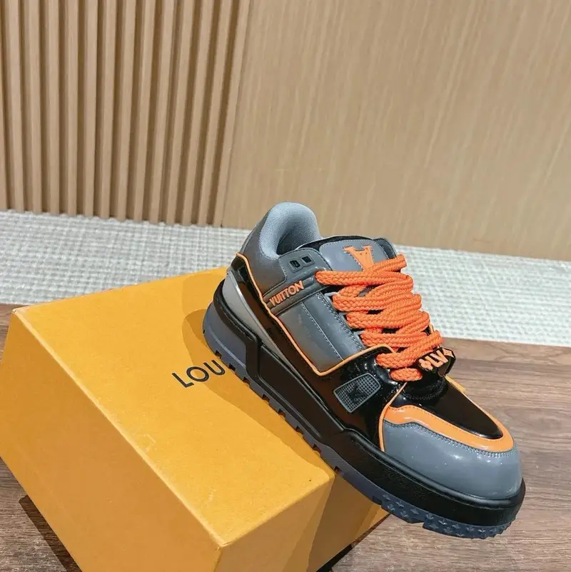LV Trainers Maxi — Black Orange colorway — Joyagoo Spreadsheet photo