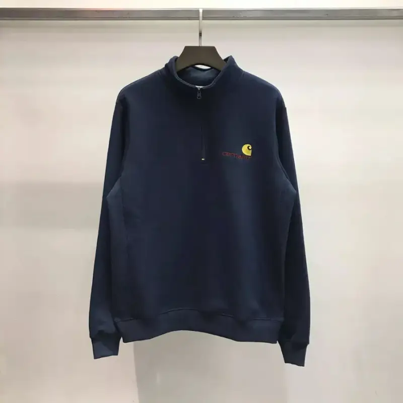 Carhartt WIP Half Zip Hoodie — royal blue colorway — Joyagoo Spreadsheet photo
