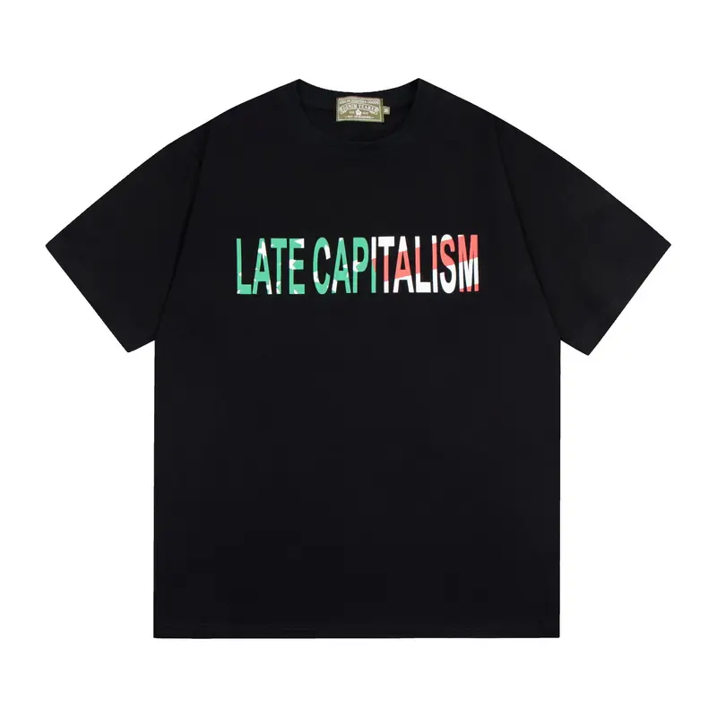 Denim Tears x Offset T-Shirt — Black letter discoloration colorway — Joyagoo Spreadsheet photo