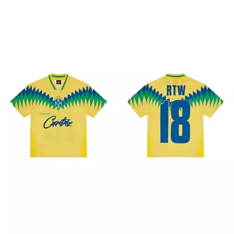 Corteiz Jersey's — Brazil/light yellow/8890 colorway — Joyagoo Spreadsheet photo