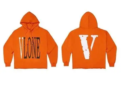 VLONE Hoodie — Orange vlone Orange White V colorway — Joyagoo Spreadsheet photo