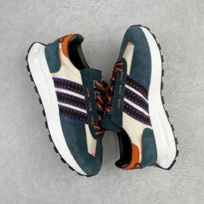 Adidas Originals Retropy E5 Shoes — Blue orange colorway — Joyagoo Spreadsheet photo