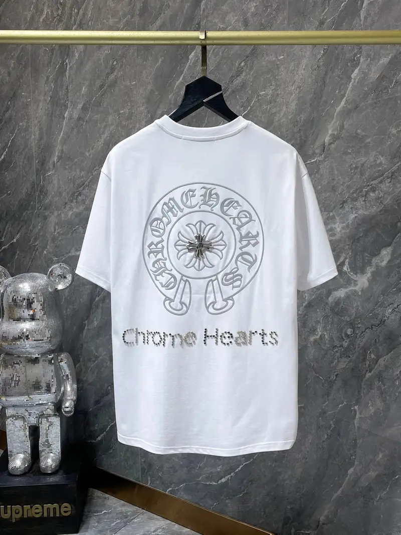 Chrome Hearts Leather Tee — 8790 White colorway — Joyagoo Spreadsheet photo