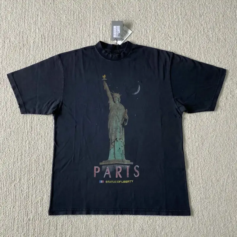 Balenciaga Paris T-Shirts — black colorway — Joyagoo Spreadsheet photo