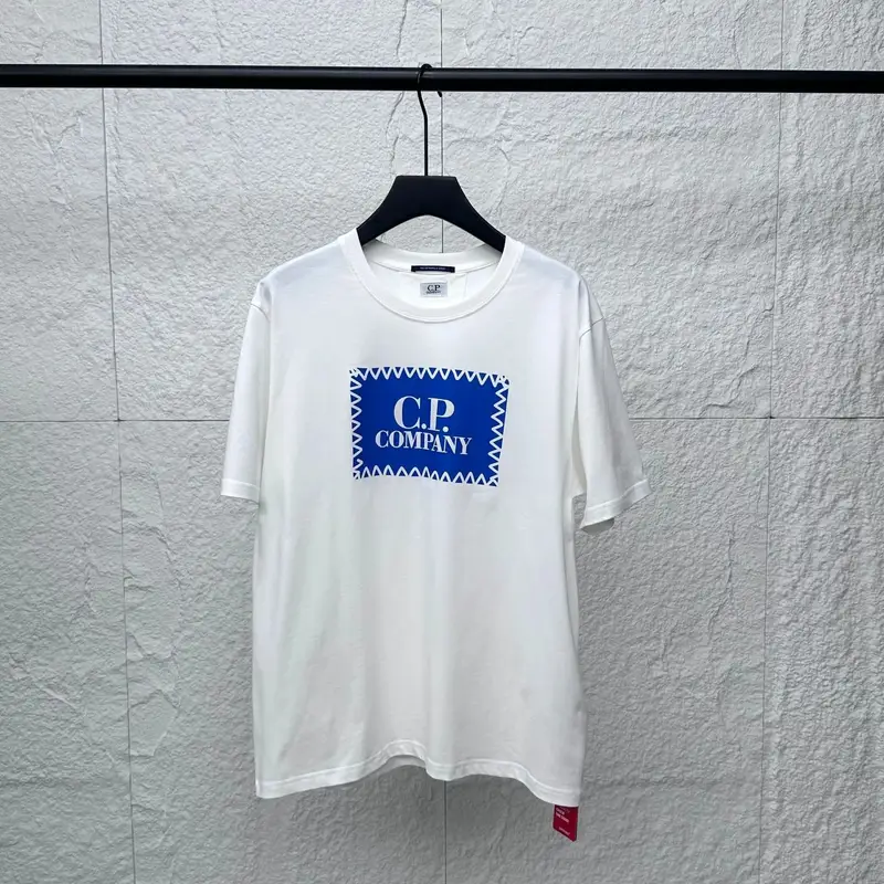 CP Company Logo T-Shirt — 9008 blue white colorway — Joyagoo Spreadsheet photo
