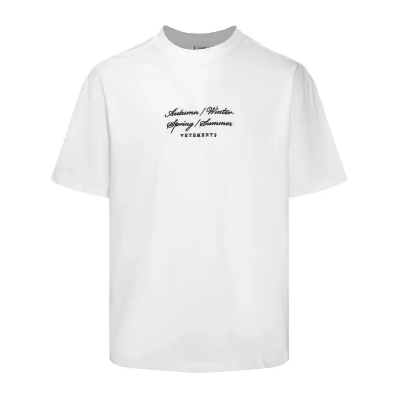 Vetements Hub T-Shirt — 14 white. colorway — Joyagoo Spreadsheet photo