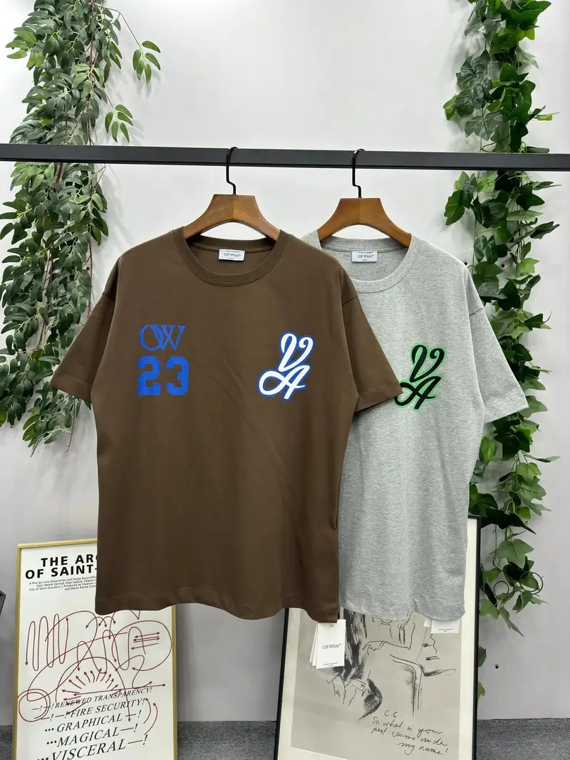 Off-White Scratch T-Shirt — Brown 10 colorway — Joyagoo Spreadsheet photo