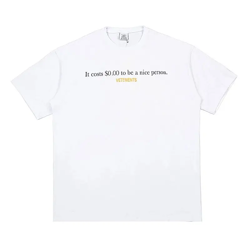 Vetements Tees — 20 colorway — Joyagoo Spreadsheet photo