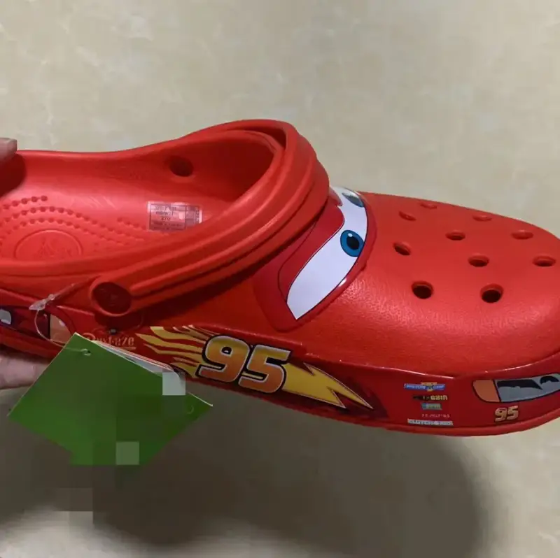 Minecraft x Crocs Shoes — Red car colorway — Joyagoo Spreadsheet photo